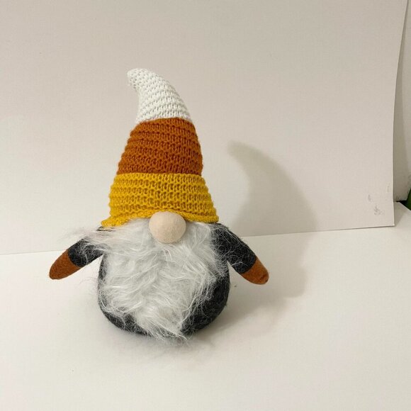 Ganz Midwest Gift Plush Gnome Candycorn Hat - Picture 1 of 11